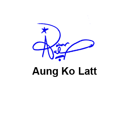 Aung Ko Latt Online Signature Free