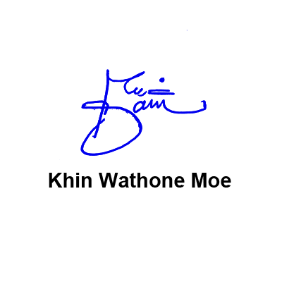 Khin Wathone Moe Online Signature Free