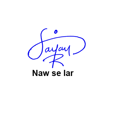 Naw Se Lar Online Signature Free