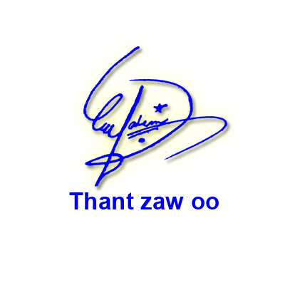 Thant Zaw Oo Online Free Signature