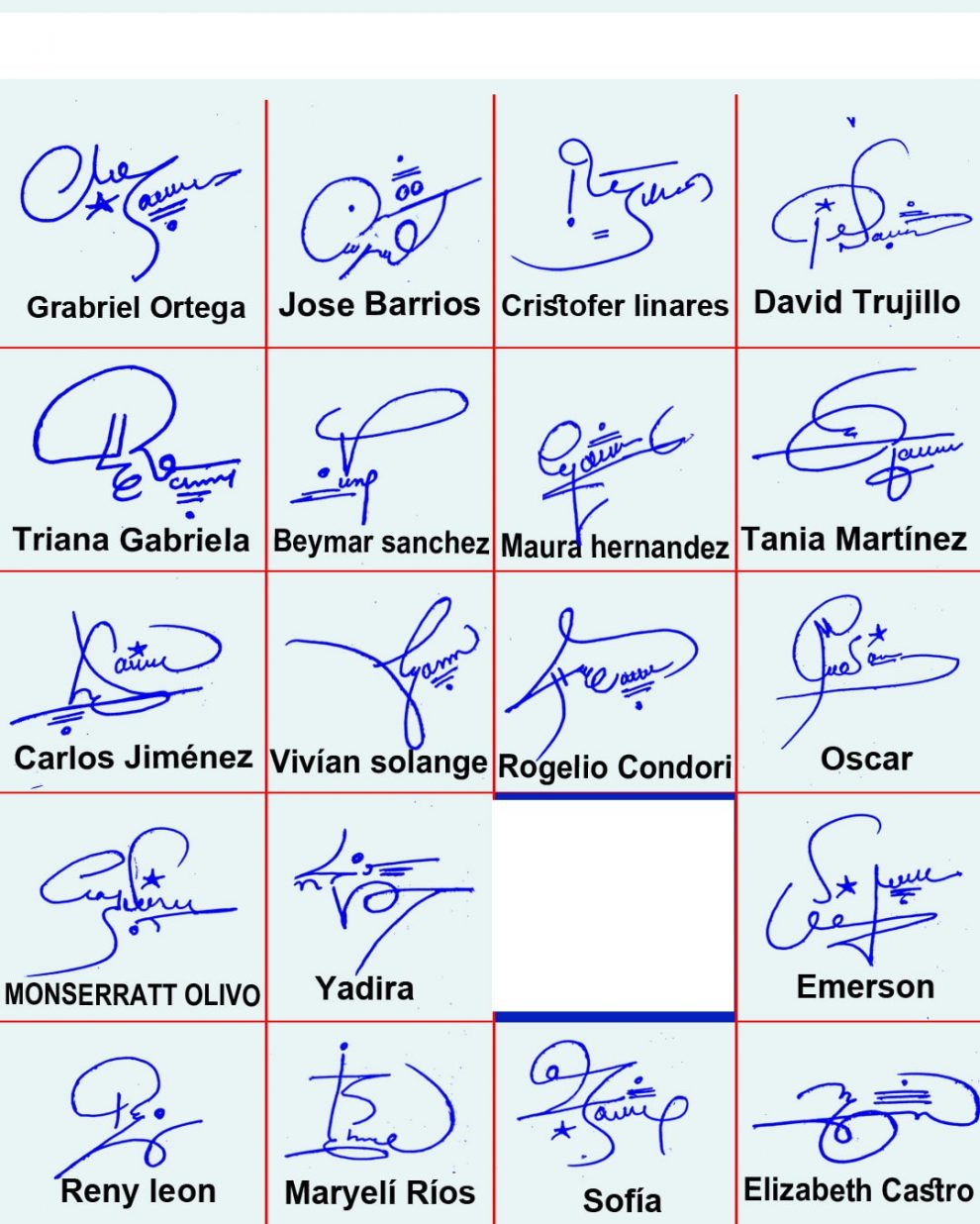 Types of signature Free Signature